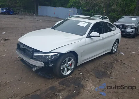 2019 BMW 430I Gran Coupe xDrive from USA, damaged, VIN WBA4J3C56KBL06258